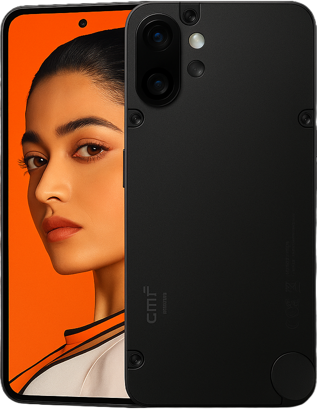Nothing CMF Phone 2 Pro smartphone with 6.8-inch Amoled 120Hz display ,Snapdragon processor , android 15,dual - camera setup, and minimalist CMF design