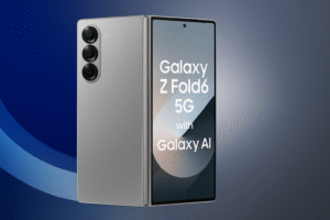 Samsung Galaxy Z Fold6 Foldable Smartphone With 7.6-Inch dynamic AMOLED 2X Display, snapdragon 8 Generation 3 Processor And Triple Rear Cameras.