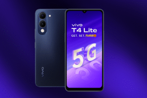 Vivo T4 Lite 5G smartphone with 636-inch FHD+display, Media Tek Dimensity processor, Android 14, 50MP dual Camera, 5000Ah battery and 5G Connectivity