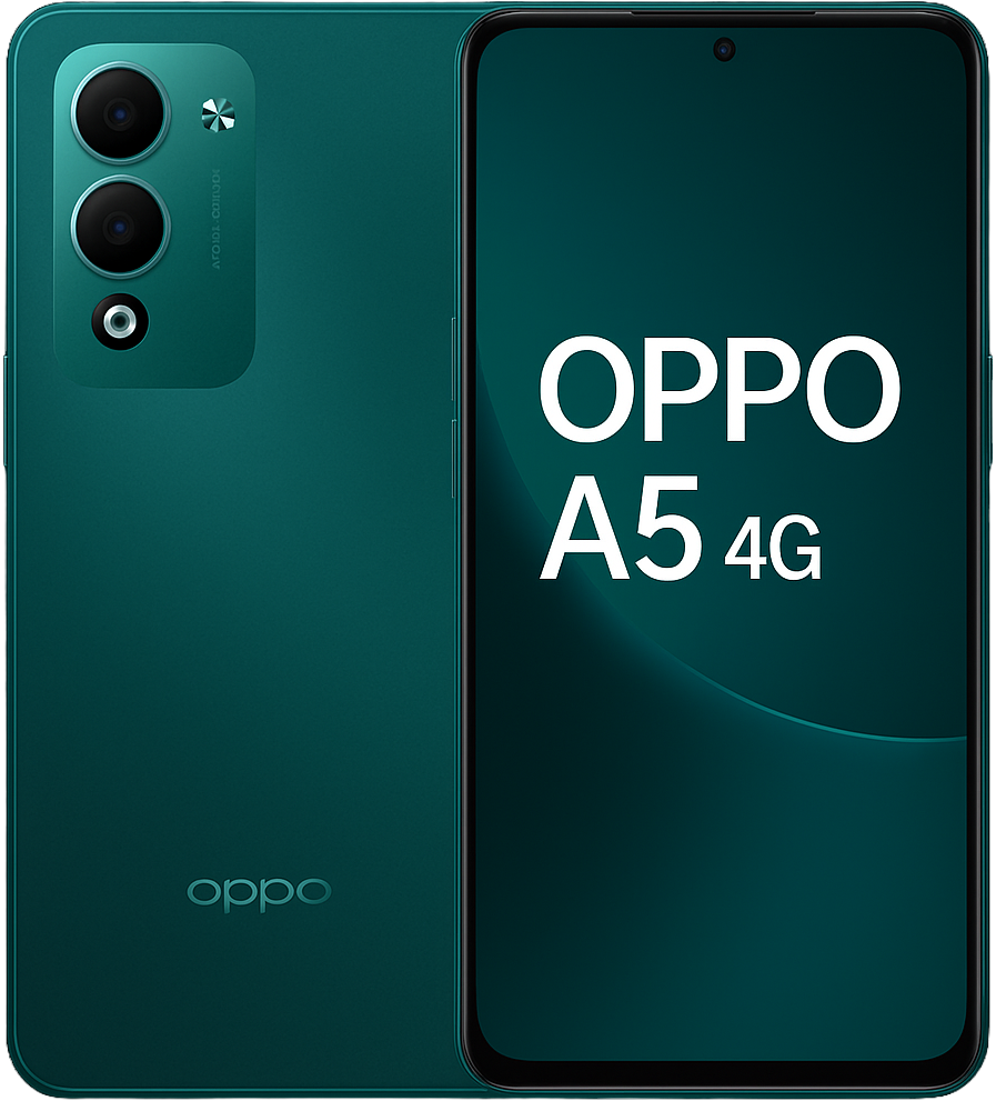 Oppo A5 4G smartphone with 6.2-inch HD+ display Snapdragon processor Android 9 Pie 13MP dual rear camera 8MP selfie camera 4230mAh battery and reliable 4G LTE connectivity.