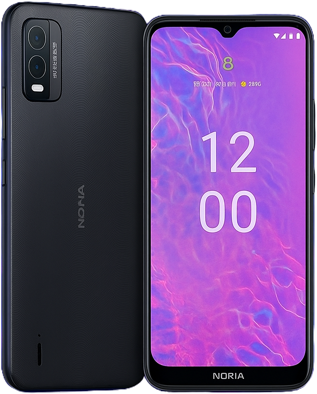 Nokia C210 smartphone with 6.3-inch HD+ display, Qualcomm Snapdragon 662 processor, Android 13, 13MP dual rear camera, 3000mAh battery, and 4G LTE connectivity.