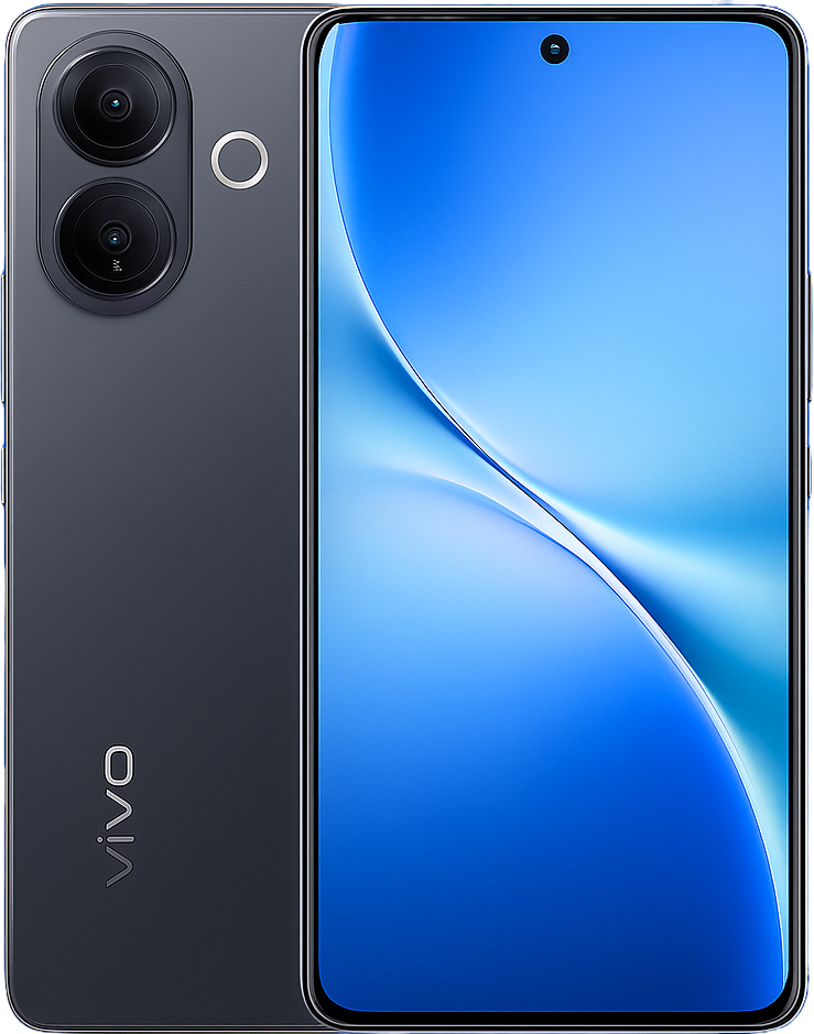 vivo V60 Lite smartphone with 6.67-inch AMOLED 120Hz display, Snapdragon processor, Android 15, 8GB RAM, 256GB storage, 64MP triple rear camera, 16MP selfie camera, 5000mAh battery with 44W fast charging, and slim lightweight 5G design.
