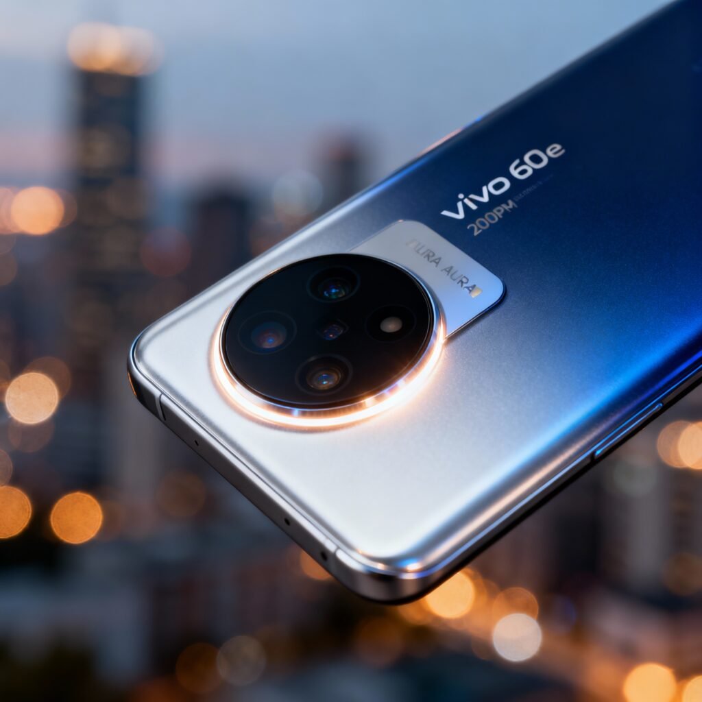 Vivo V60e 200MP rear camera close-up