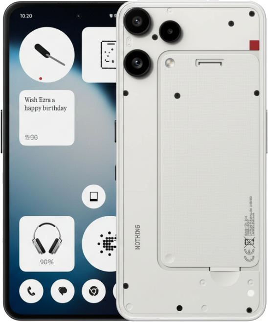 Nothing Phone 3a Lite Smartphone With transparent inspired design 6.7-inch OLED Display snapdragon chipset Dual rear Cameras 5000 mAh Battery and fast charging Support