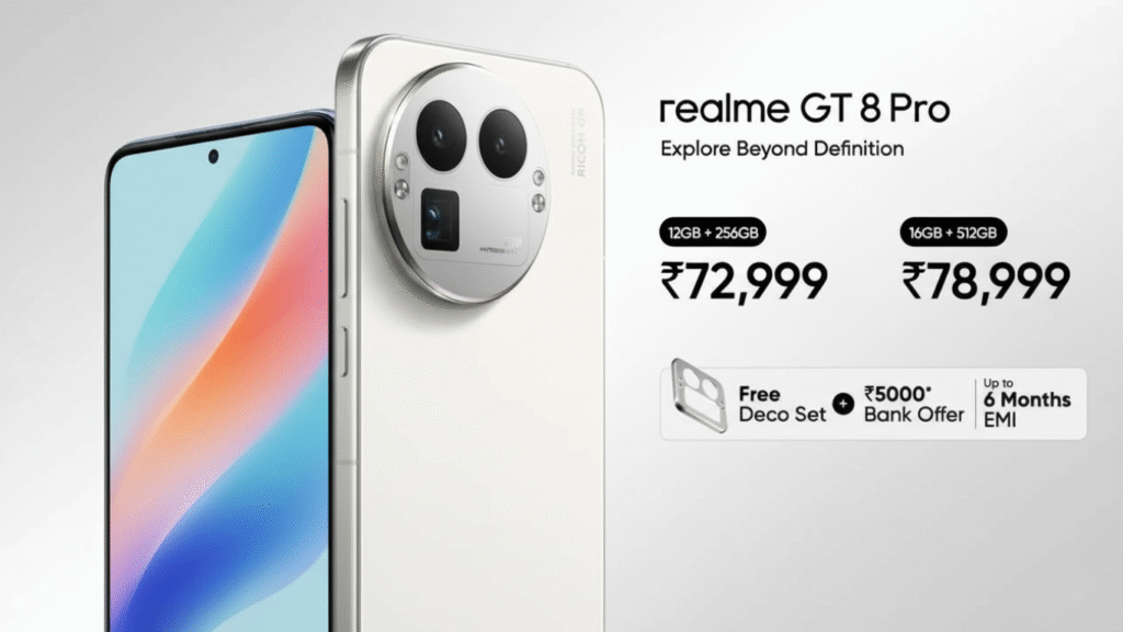 Realme GT 8 Pro with 200MP Telephoto Camera And Amoled Display